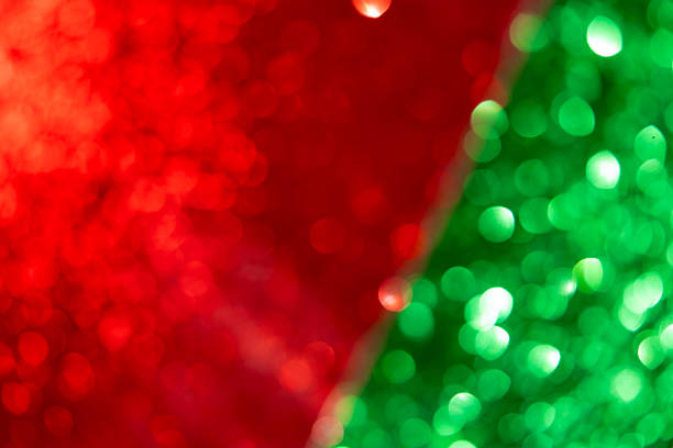Vintage christams decorate and xmas tree.Holiday celebration greeting card.Christmas tree. Christmas concept.Christmas decorations.Copy space.\nBlurred photo.