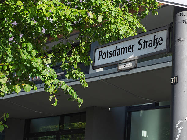 istock Potsdamer Strasse Sign, Berlin - Germany 2248834595