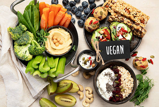 istock Healthy vegan snacks concept. 2248836200