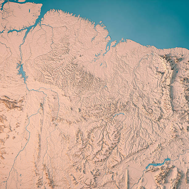 istock Maranhao Brazil Topographic Map 3D Render Neutral 2248845398
