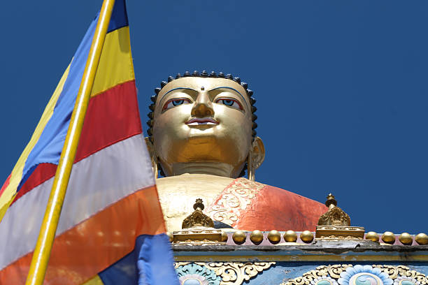 Seated Buddha overlooks Tawang