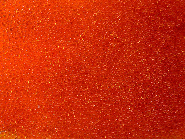 istock Red fish caviar, freshly salted caviar, background 2248849358