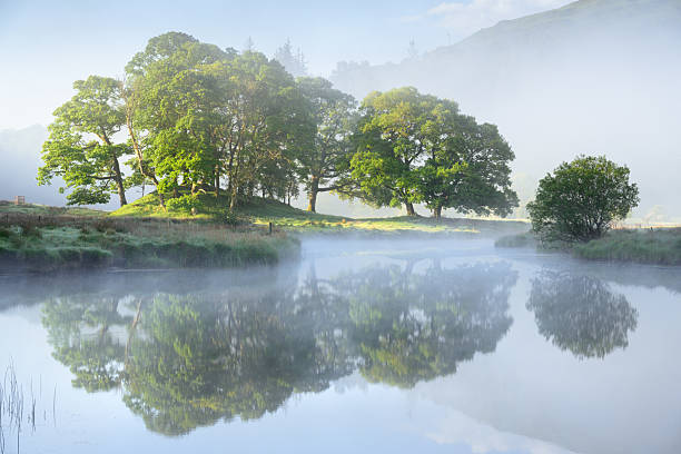 istock Spring Morning Reflections At River Brathay, Lake District, UK. 2248852657