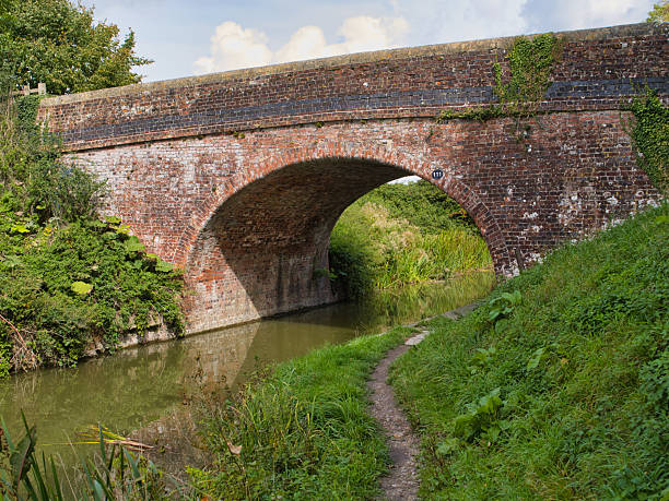 istock Brick Arch Bridge 111 over the Kennet & Avon Canal, Wiltshire 2248853378