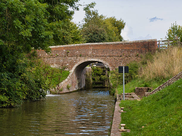 istock Brick Arch Bridge 108 over Kennet & Avon Canal, Wiltshire 2248853380