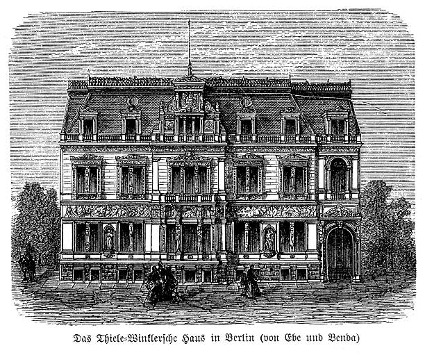 istock The Thiele-Winkler House in Berlin, designed by architects Gustav Ebe and Julius Benda, is a stunning example of late 19th-century architecture. 2248853940