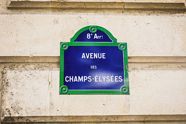 istock Champs-Elysees Avenue Street Sign 2248864962