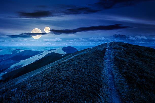 istock path to the mountain top at night 2248865550