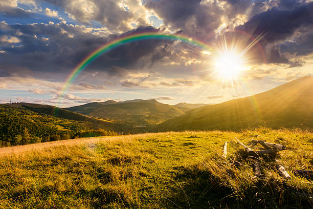 istock beautiful countryside at sunset 2248865811