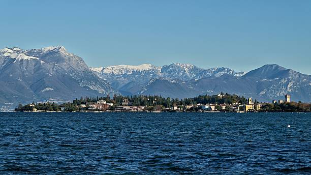 istock Clear sky in Sirmione, with snowcapped mountains. 2248865951
