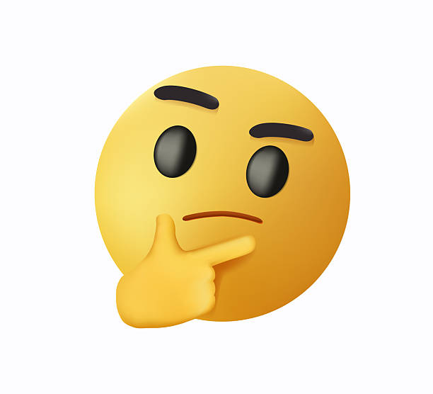 istock Thinking face emoji. Emoji thoughtful emoticon hmmm vector. Emoticon face shown with a single finger and thumb. 3D 2248868808