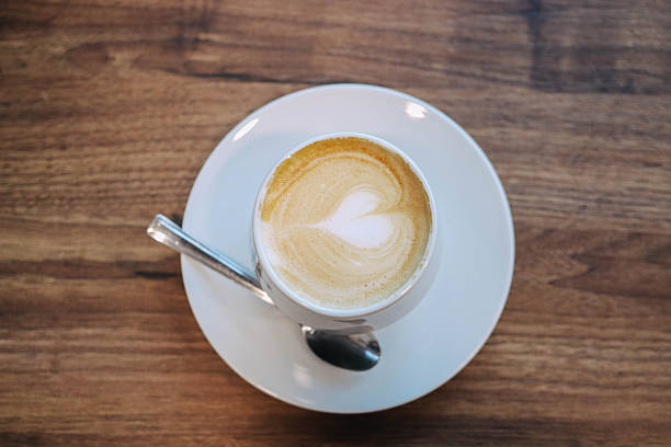 One cup of coffee in sweet November