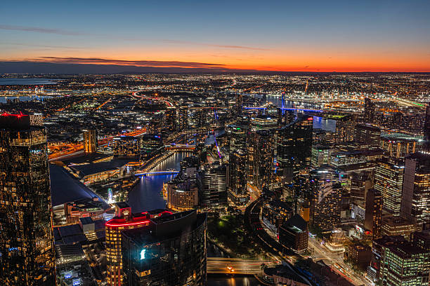 istock Melbourne City Night View 2248878447