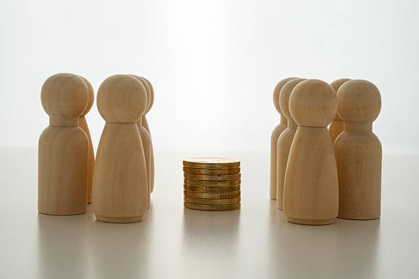 istock Concept of wealth and comparison of available value. 2248881492