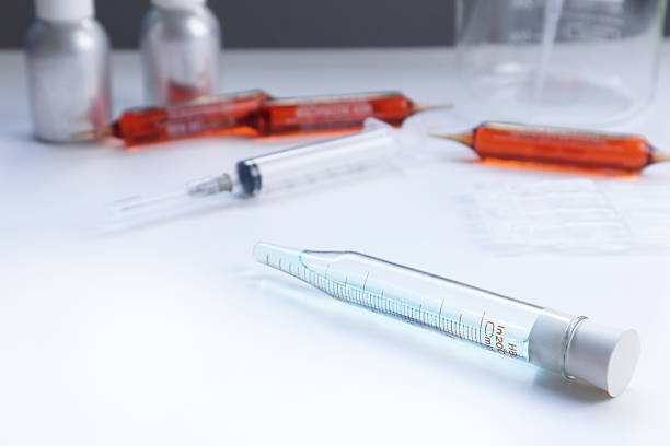 Monkeypox virus in laboratory vials and test tubes