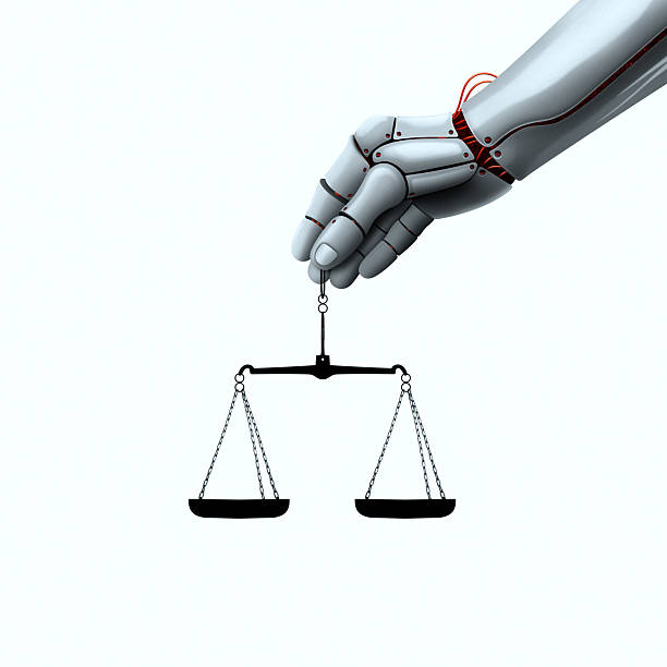 istock A robot hand holding the scales of justice 2248887493