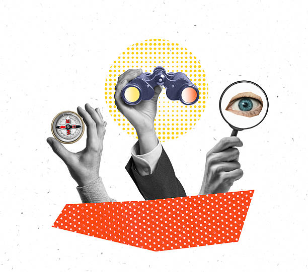 istock Creative collage about searching for solutions and business strategy 2248887508