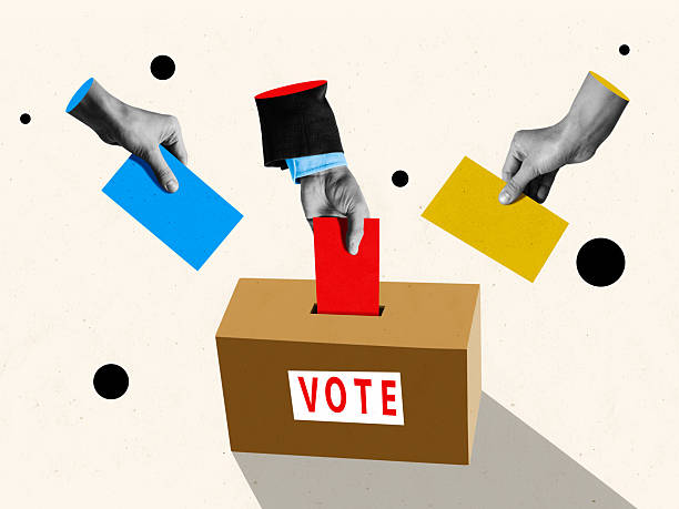 istock The concept of secret voting in elections. 2248887643