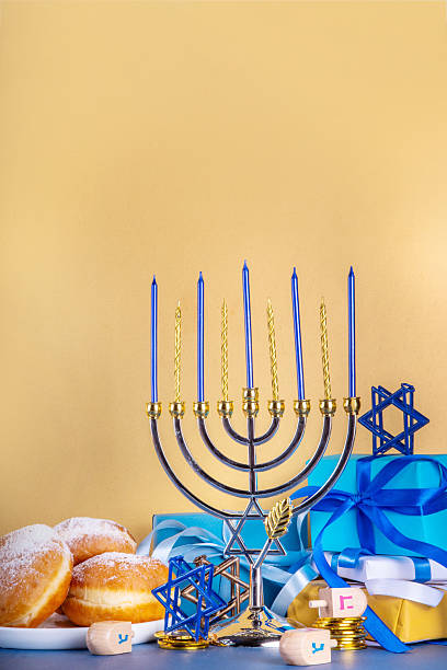 istock Happy Hanukkah greeting card background 2248889683