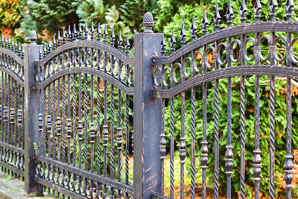 istock Metal fence 2248891048