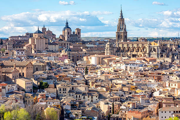 istock Toledo cityscape with Cathedral over old town, Spain 2248899121