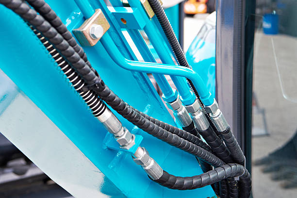 istock Hoses of hydraulic machine 2248899180