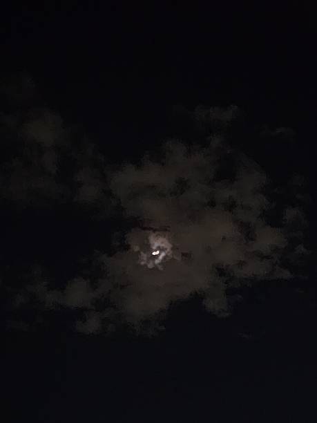 istock Waning Crescent Moon Against a Clear Night Sky 2248906123