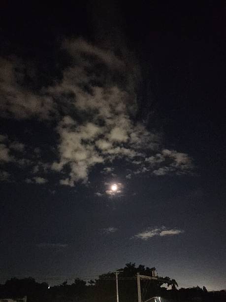 istock Waning Crescent Moon Against a Clear Night Sky 2248906139
