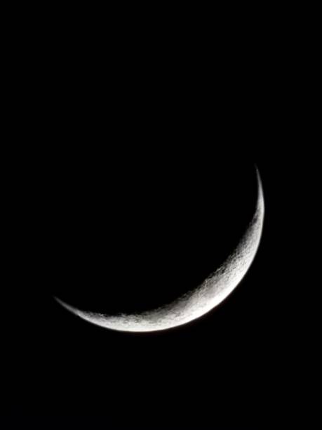 istock Waning Crescent Moon Against a Clear Night Sky 2248906153