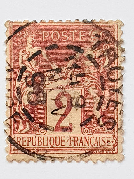 istock France Postage Stamp 1877–1880 Early Issue Fine Used 2 Centimes 2248921970