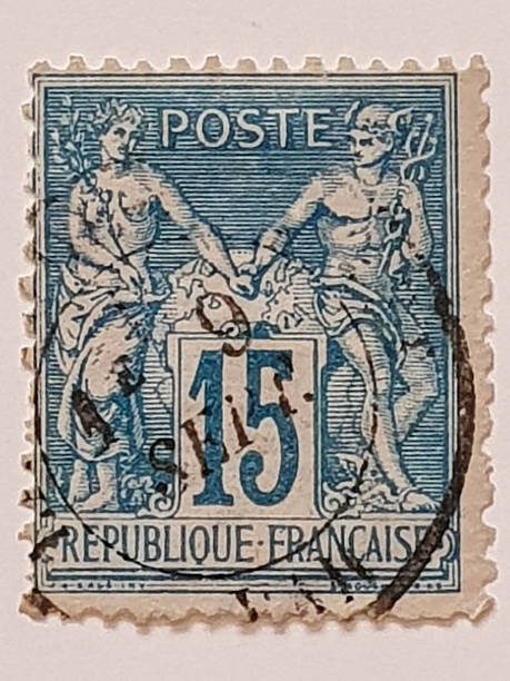 istock France Postage Stamp 1877–1880 Early Issue Fine Used 15 Centimes 2248925476
