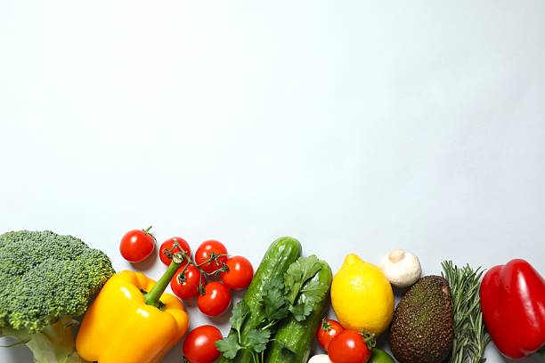 istock Various types of fresh fruits and vegetables, close-up 2248931723