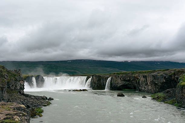 The Godafoss waterfall, Iceland, Europe