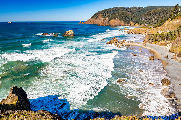 istock Beautiful Ocean Shore View at Ecola State Park, Oregon 2248967200