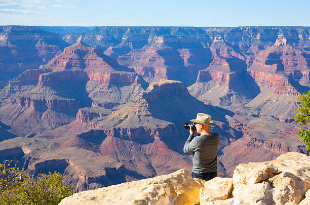 istock The Grand Canyon, man viewing the canyon 2248979872