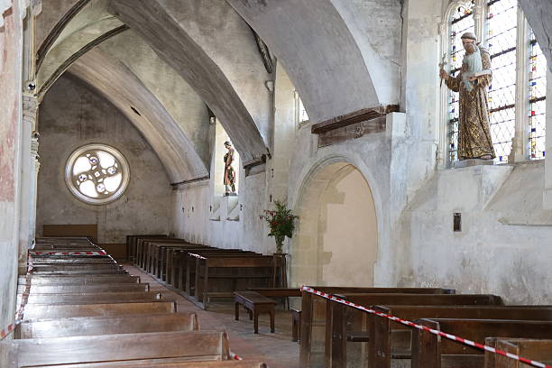 istock Saint Denis d'Anjou - Saint Denis church 2248987677