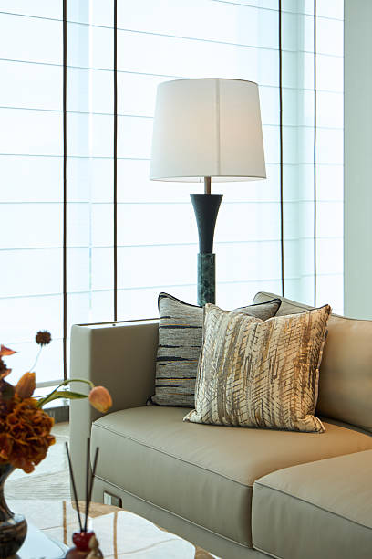 istock Leather sofa in living room 2248992396
