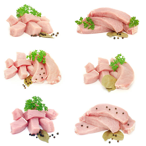 istock Meat collection on the white 2249002060