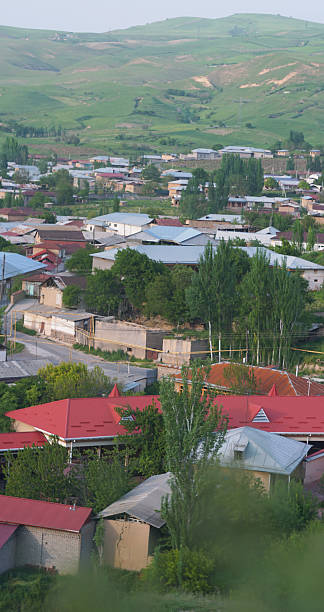 istock Village houses are visible in the pit. 2249003891