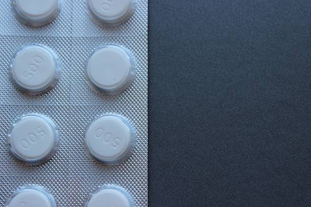 istock Blister of round tablets With Copy Space 2249007629