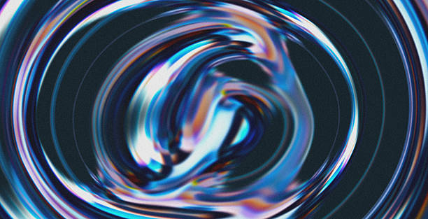 istock 4K Beautiful color gradient background with noise. Abstract pastel holographic blurred grainy gradient banner background texture Colorful digital grain soft noise effect Nostalgia, vintage, retro 2249009235