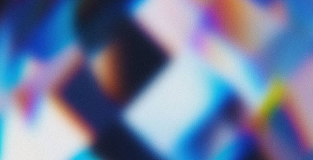 4K Beautiful color gradient background with noise. Abstract pastel holographic blurred grainy gradient banner background texture Colorful digital grain soft noise effect Nostalgia, vintage, retro
