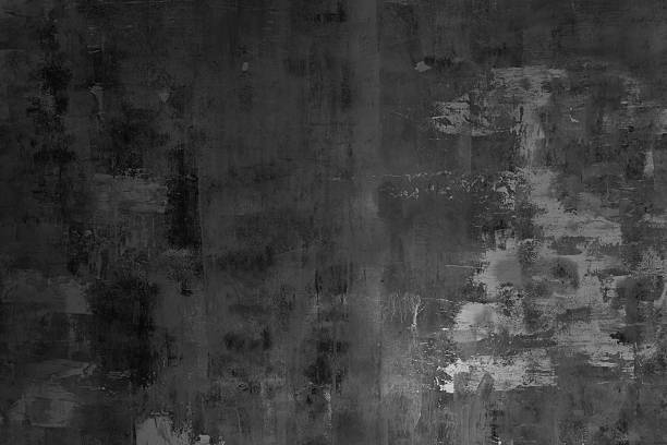 istock Abstract black textured background with rough brush strokes and artistic grunge effect 2249009794
