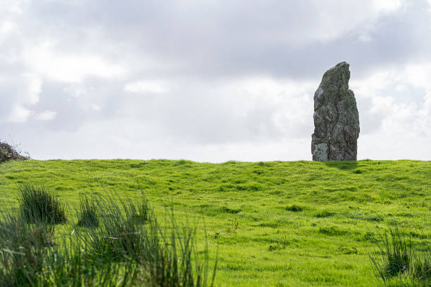 A tomb at Carrowmore Megalithic Cemetery located near Sligo town on the Coolera Peninsula in County Sligo, Ireland