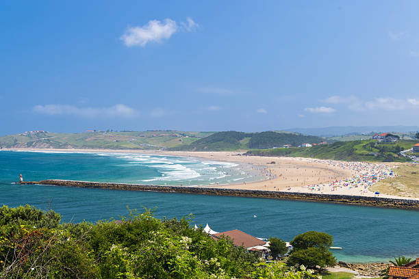 istock San Vicente de la Barquera beach and bay panorama 2249014323