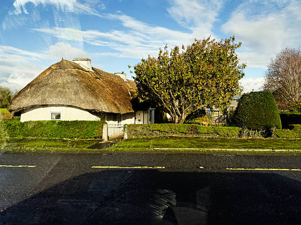 HDR of the irish cottage house near Doolin