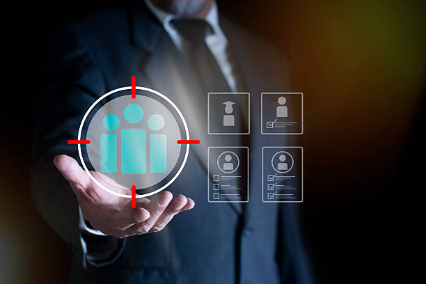 istock HR management concept, Businessman holding virtual human icon for resources within an organization, focusing on recruitment, training, and fostering a productive organizational culture. 2249019952