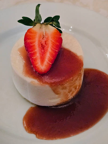 istock Cheesecake with guava sauce 2249034300