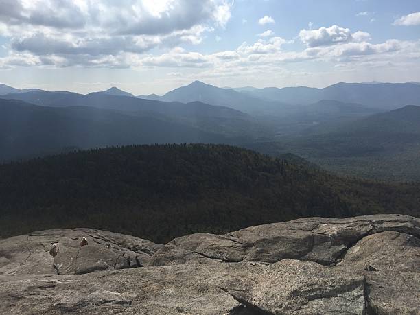 istock Majestic Mountain View From Rocky Summit Under a Bright Sky in the Afternoon 2249037896