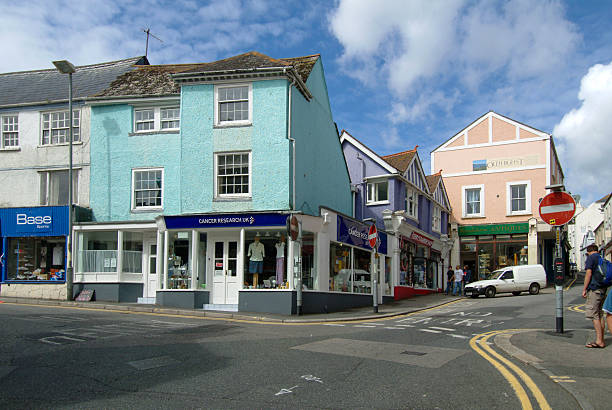 Cornwall - England SouthWest England Towns Falmouth, High Street United Kingdom 2025